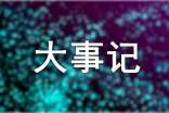 介紹大事記的寫作注意事項