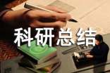 小學個人科研總結(精選)