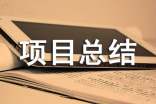 項目總結(jié)報告的范文