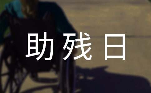 助殘日活動策劃15篇